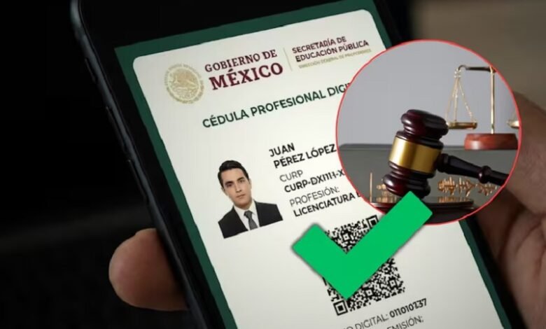 SCJN aprueba validez de cédula profesional digital; conoce cómo obtenerla