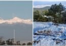 Nevado de Toluca y cerro de Jocotitlán se visten de blanco ante llegada de Frente Frío 29