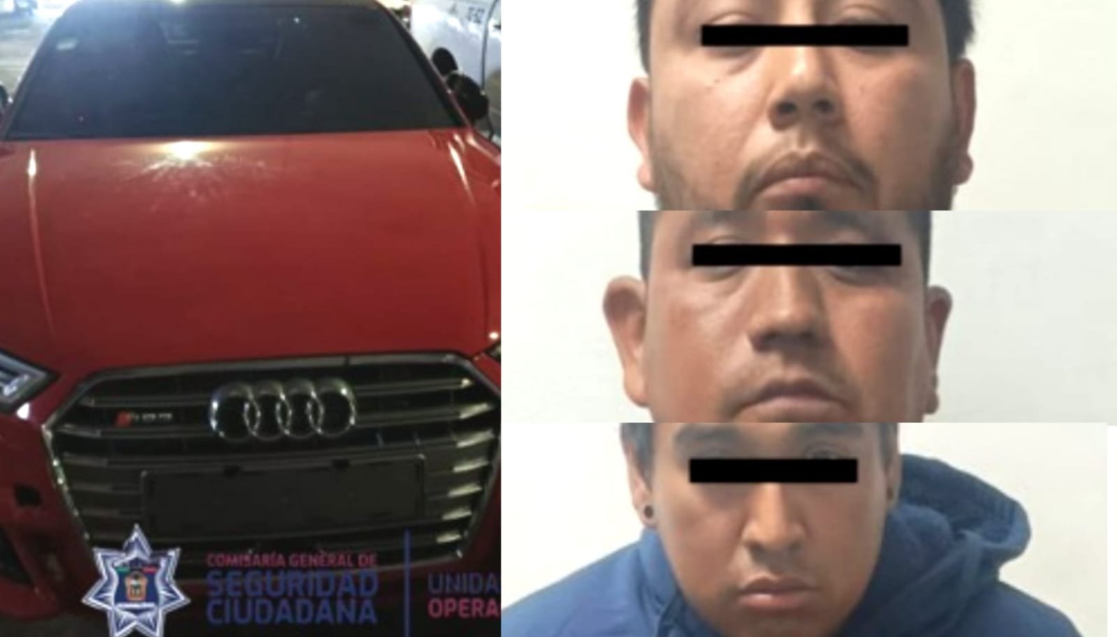 Detienen en Nezahualcóyotl a tres presuntos extorsionadores de purificadora de agua