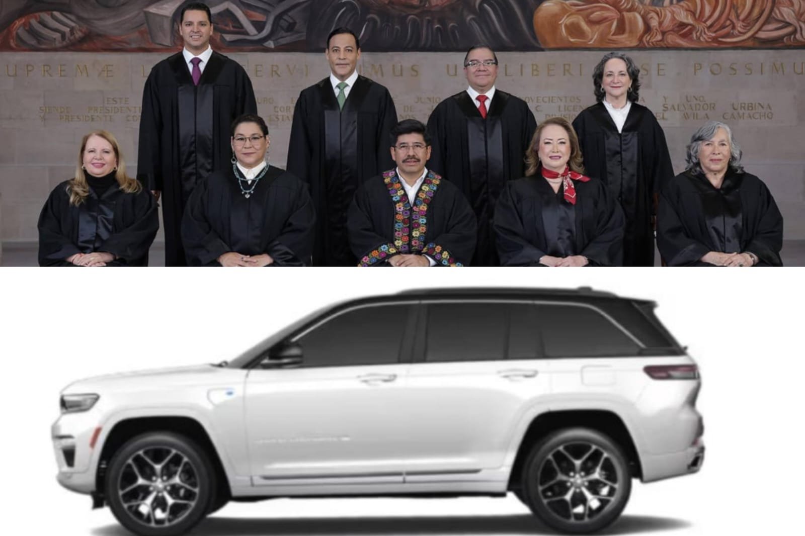 SCJN anuncia devolución de camionetas para ministros tras críticas