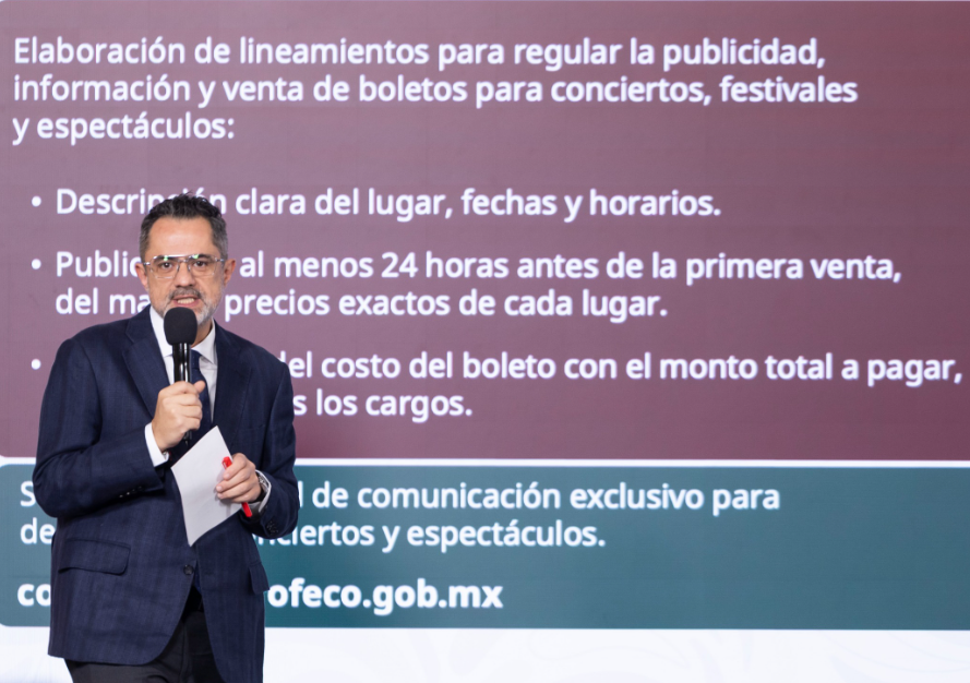Profeco contra Ticketmaster y plataformas de reventa por irregularidades en venta de boletos