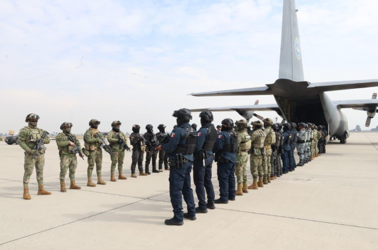 México y EU acuerdan reforzar intercambio de información de objetivos prioritarios y tráfico de armas