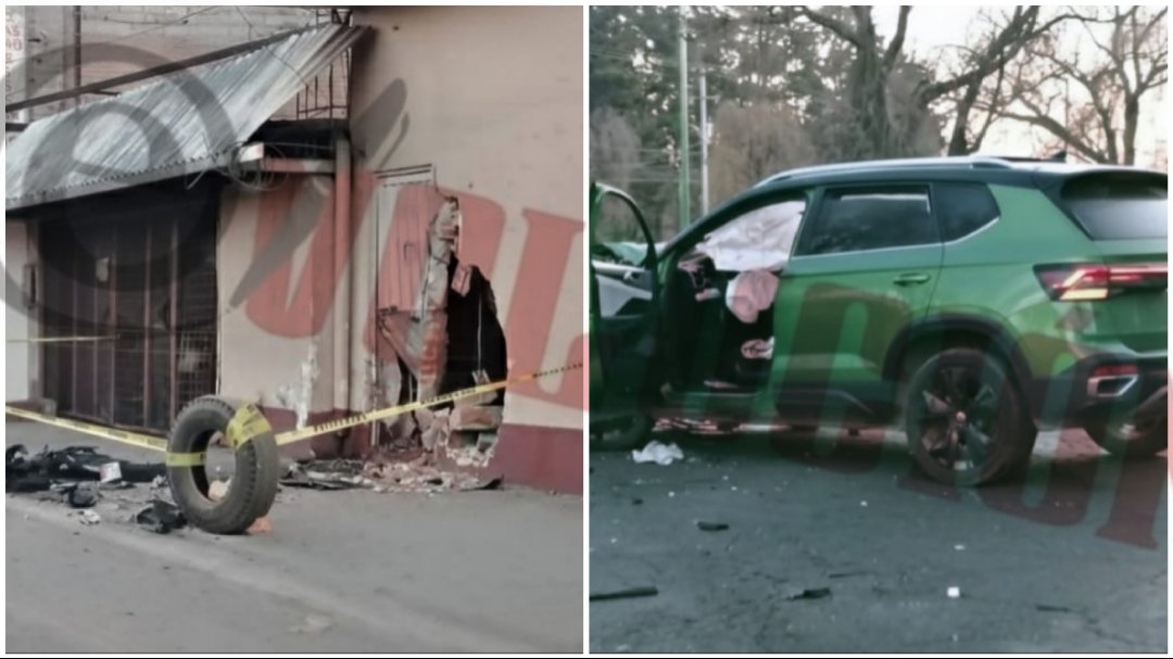 Fatal accidente vial deja un motociclista sin vida en Toluca 