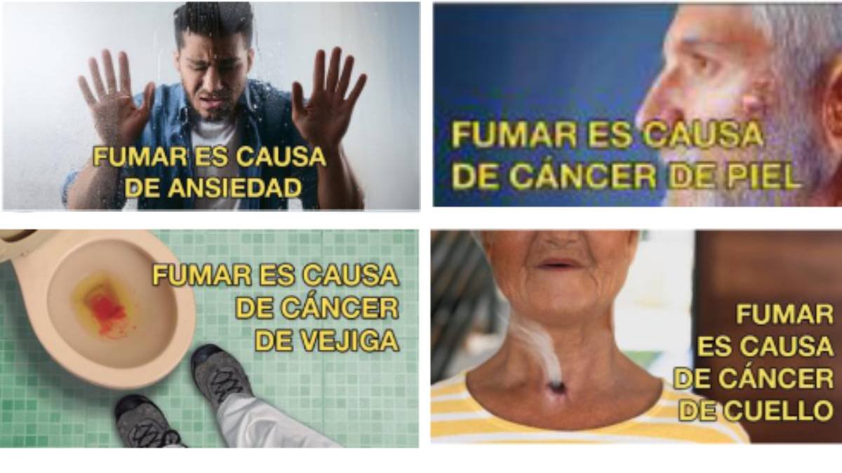 Cajetillas de cigarros cambian imagen con nuevas advertencias