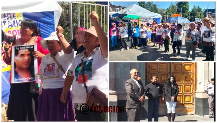 Colectivo Haz Valer Mi Libertad levanta plantón frente al PJEdoMéx