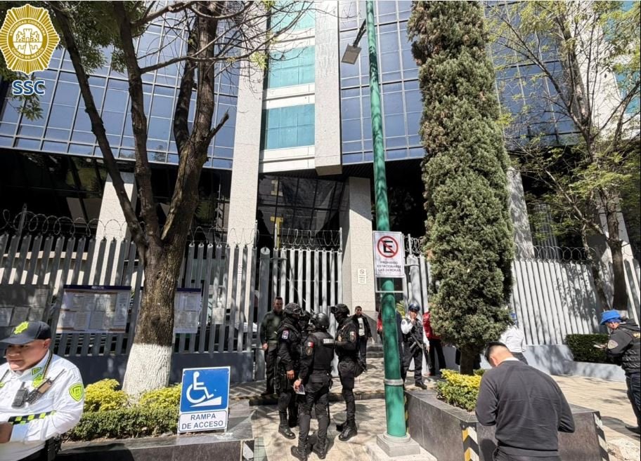 Tras aparente amenaza de bomba del CJNG a edificio del PJF en CDMX descartan riesgos