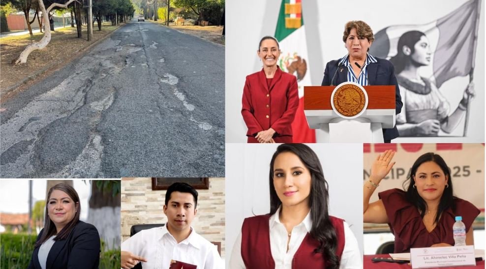 Alcaldes del sur EdoMéx acusan abandono de Delfina Gómez y obras detenidas