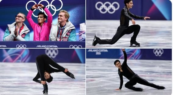 Donovan Carrillo brilló en la final de patinaje artístico de los Juegos Olímpicos
