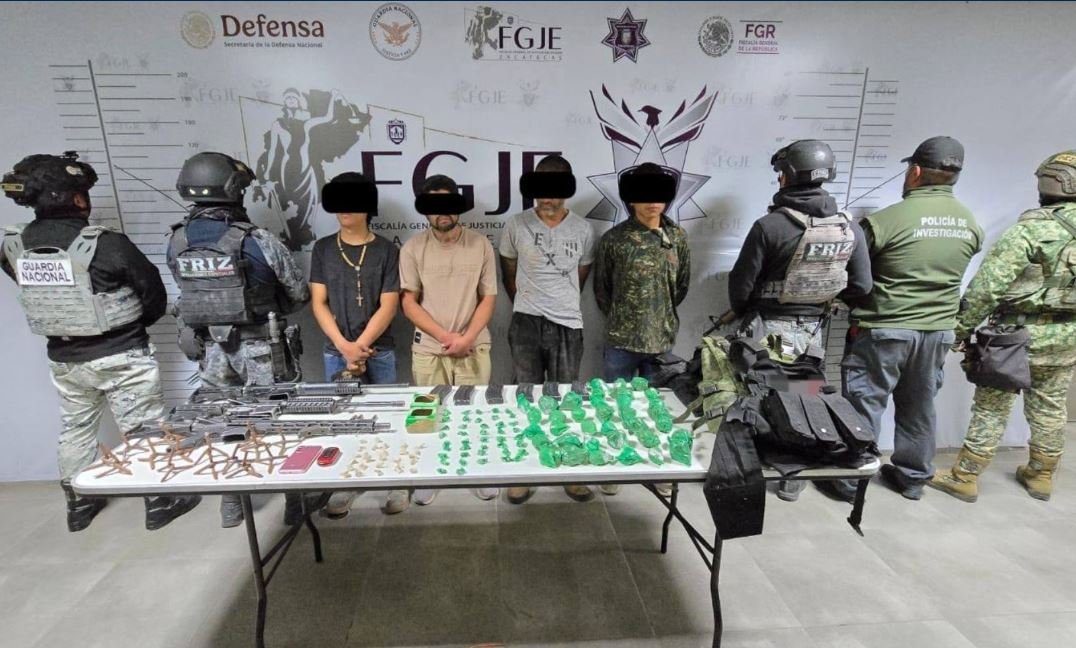 Detienen a 4 sujetos por ataque a elementos cerca del rancho de Pepe Aguilar