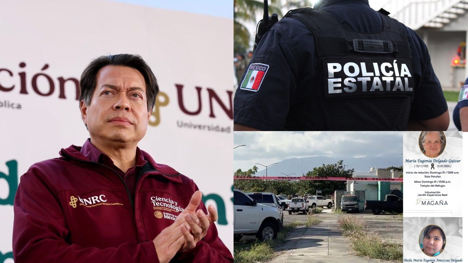 Matan a 3 presuntos asesinos de la prima y la tía de Mario Delgado en Colima 