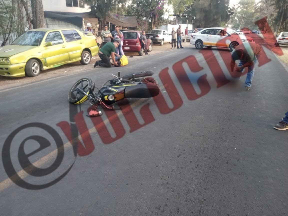 Un muerto y un lesionado deja accidente de moto en la Tenancingo-Zumpahuacán