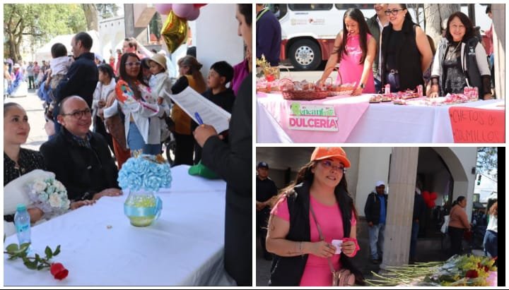 Zinacantepec llevó a cabo Kermés con Causa en el marco del mes del Amor y la Amistad