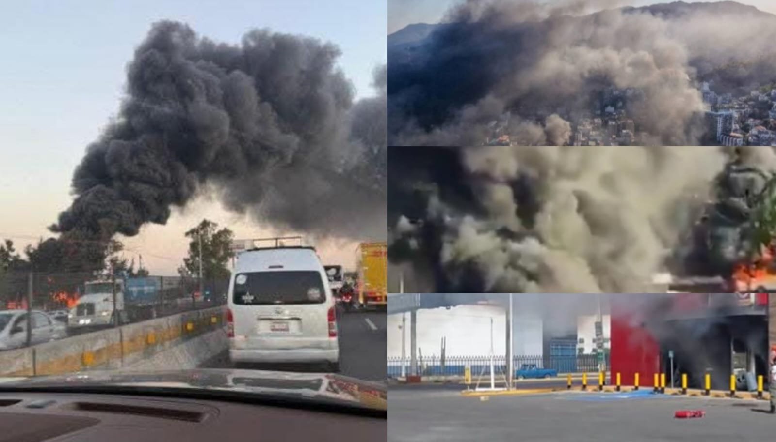 Domingo Negro: Narcobloqueos ya paralizan a 7 estados tras reporte de muerte de El Mencho