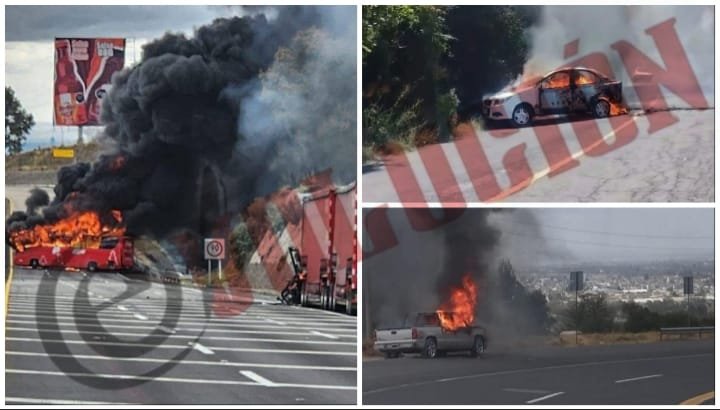 Ola de violencia por la muerte de “El Mencho” alcanza carreteras del EdoMéx