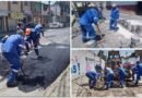 Continúan labores intensas de bacheo en Metepec con programa SIN-BA