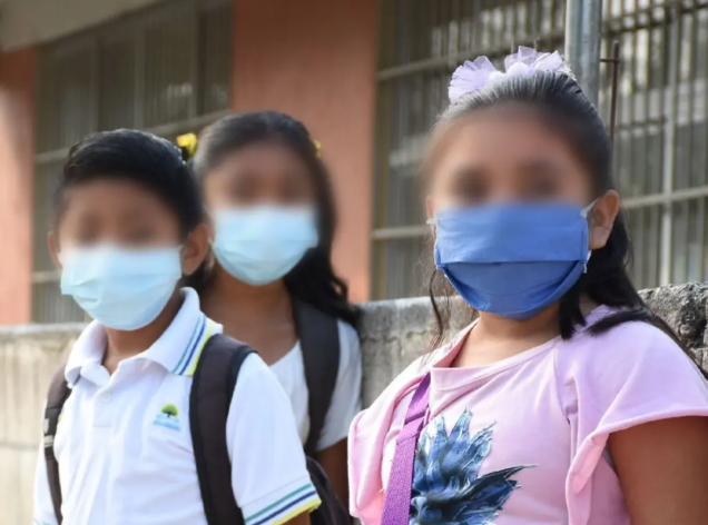 Incremento de sarampión obliga a usar cubrebocas en escuelas Jalisco