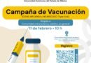 UAEMéx vacunará contra sarampión, Covid e influenza gratis
