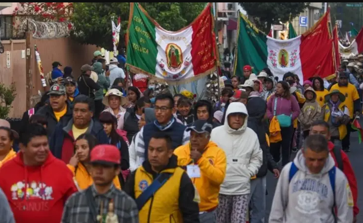 Conoce los cierres de calles por la 88ª peregrinación de la Arquidiócesis de Toluca a la Basílica