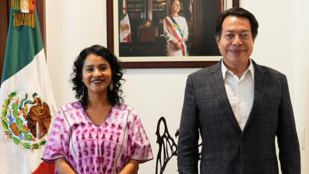 Nombran a Nadia López como nueva titular de Materiales Educativos de la SEP