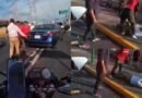 Captan agresión de tres sujetos contra automovilista en avenida Las Torres 