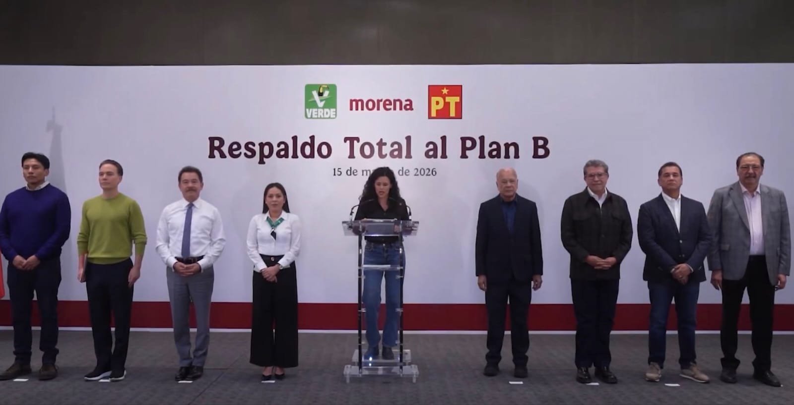 PT y Verde se alinean con Morena para impulsar el Plan B electoral de Sheinbaum 