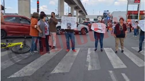 Bloquean avenida Las Torres para exigir justicia por muerte de Joselyn Alejandra