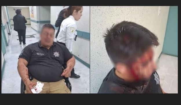 Detienen a 5 personas tras golpear a policías con palas en Metepec