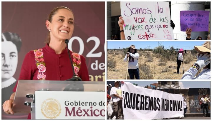Las mujeres sí lloran y mucho: internautas a Sheinbaum tras celebrar concierto de Shakira