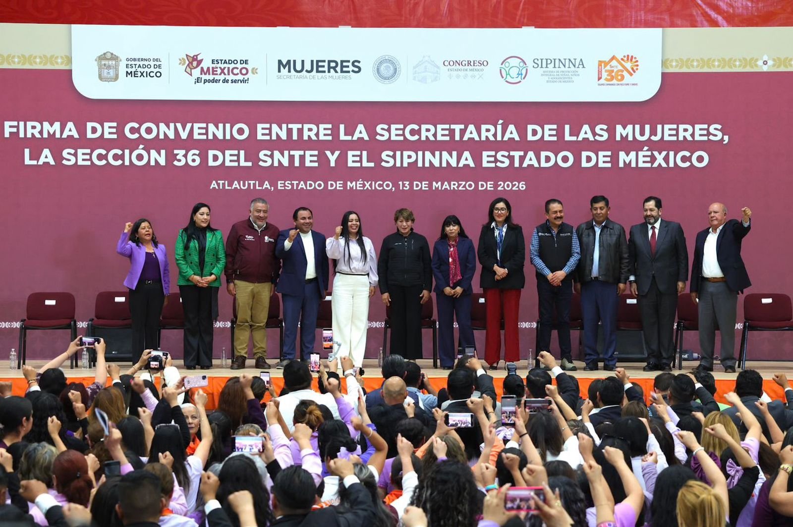 Reconoce gobernadora a congresistas por apoyo a obras y acciones
