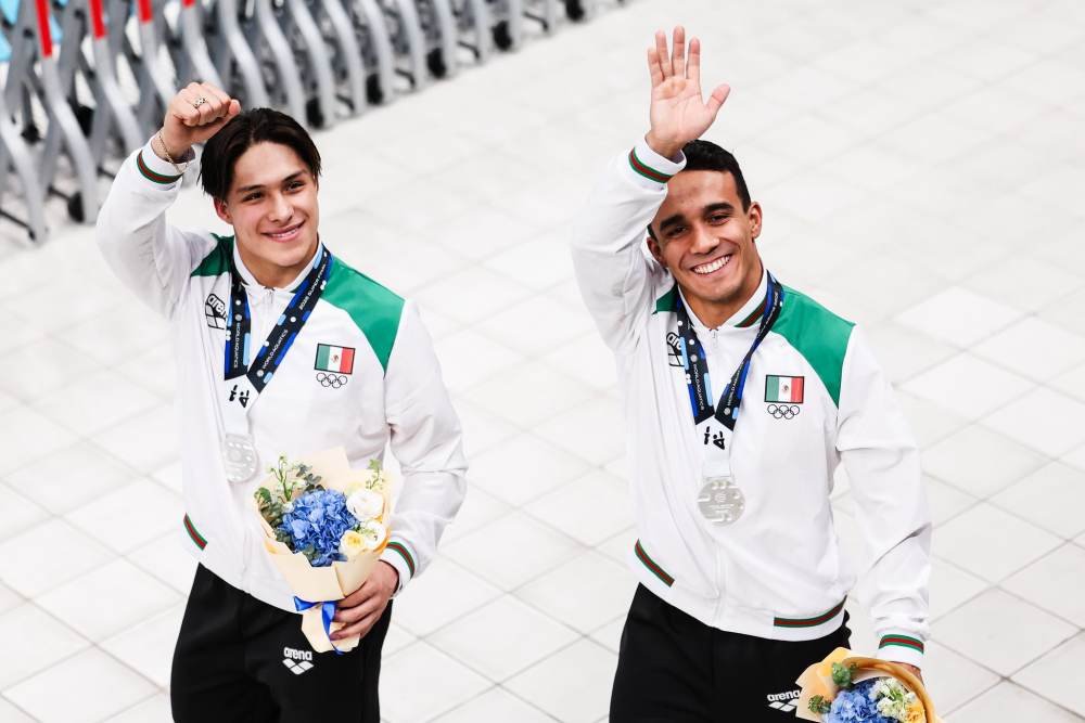 México gana sus primeras medallas en la Copa Mundial de Clavados en China
