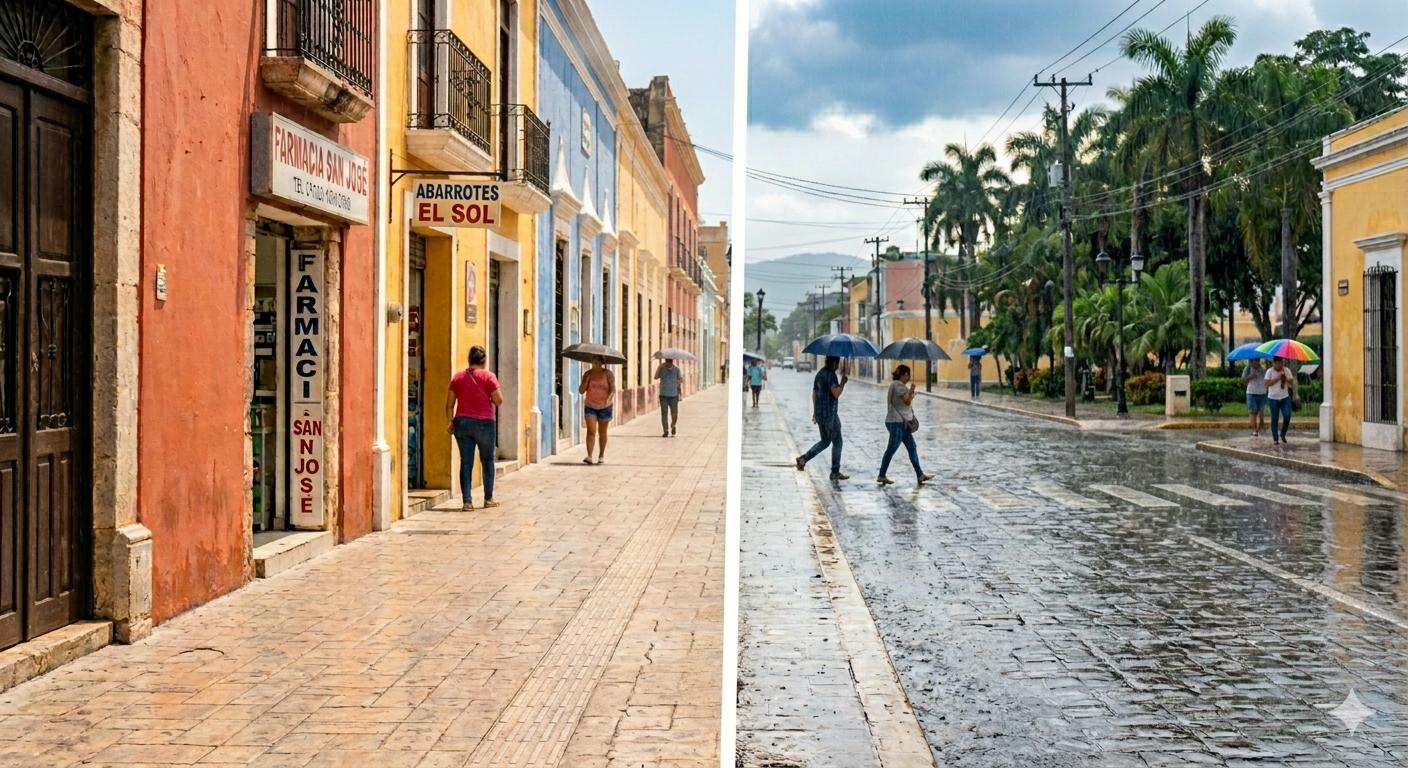 SMN prevé lluvias en 29 estados pese a ola de calor con 45 grados 