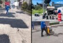 Fernando Flores anuncia reparación de 80 baches a través de la “Operación SIN-BA” en una jornada