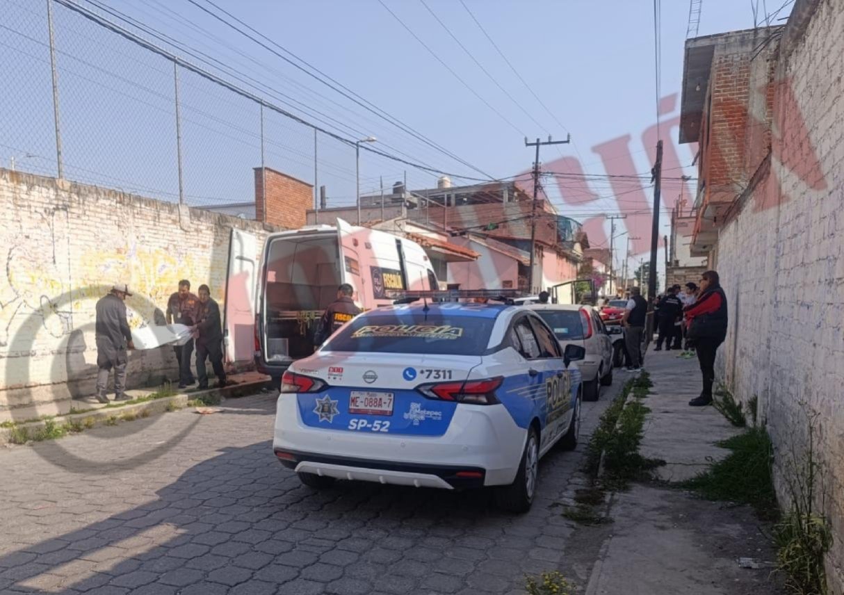 Abundio falleció por infarto en vía pública de Metepec