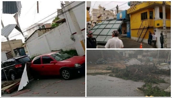 Cola de agua deja daños en Chapultepec, Xalatlaco y Santiago Tianguistenco