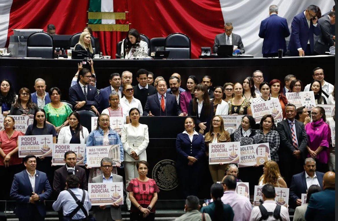 Diputados aprueban reforma al Poder Judicial para posponer la elección hasta 2028