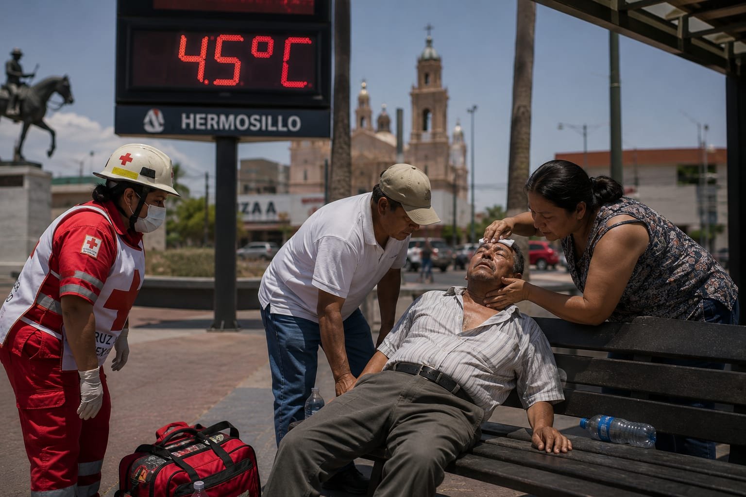 Calor ha causado la muerte de 13 personas en 11 estados de México