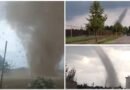 Tornado sorprende a habitantes del Valle de Toluca