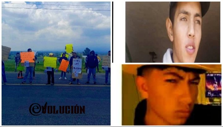 Familiares de Isaías y Gustavo bloquearon la Toluca-Zitácuaro para exigir su localización
