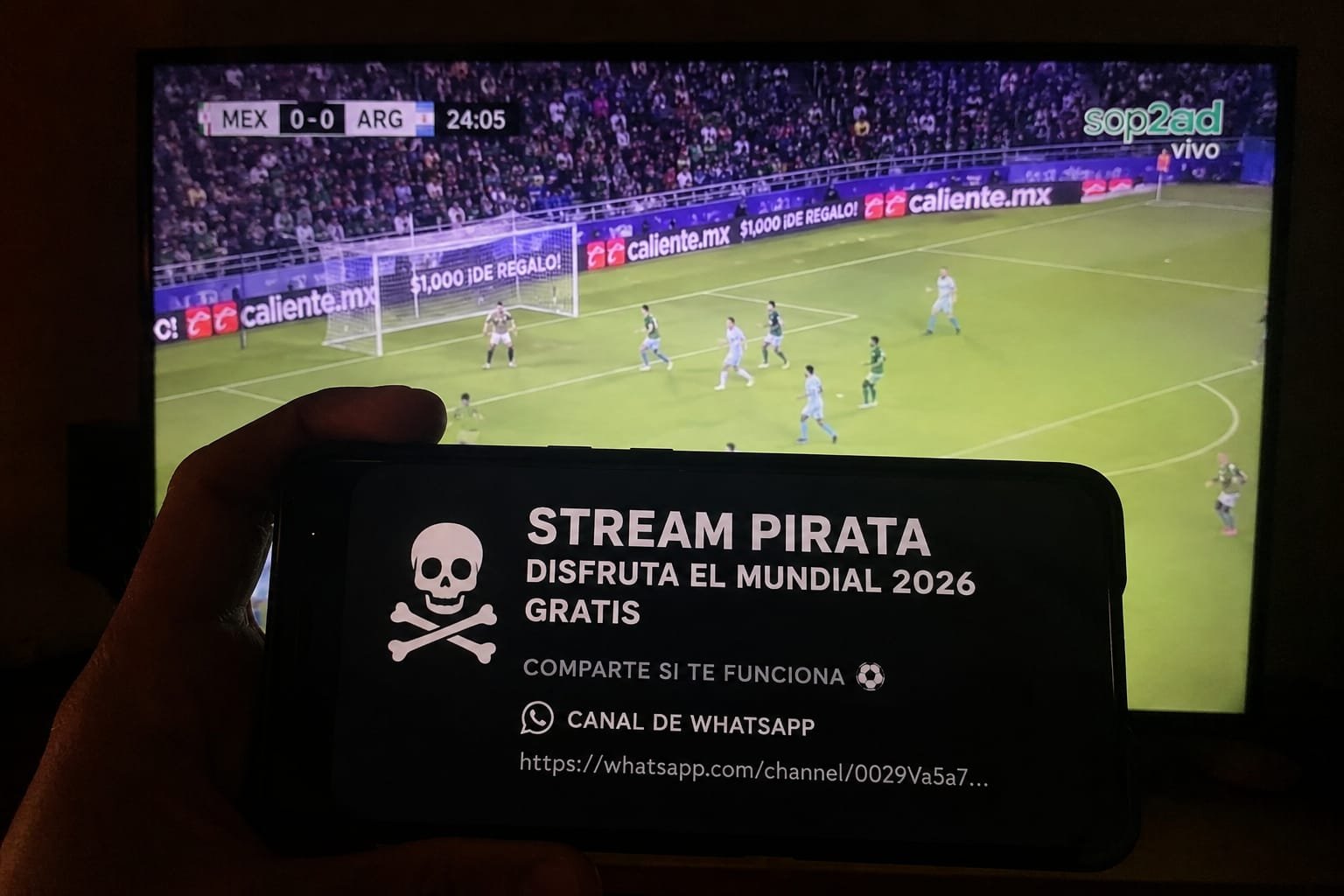 Host City CDMX emite alerta por streaming pirata en el marco de la Copa Mundial de la FIFA 2026