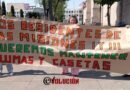 Exigen a Ricardo Moreno no retirar plumas y casetas en Misiones por transporte y ambulantaje