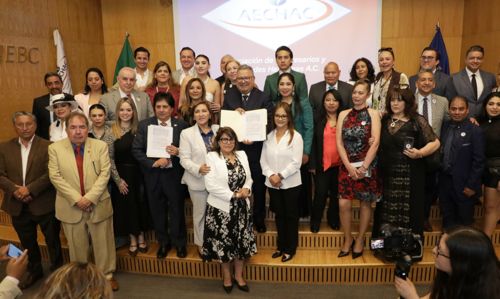 Secretaría del Trabajo EdoMéx firma convenio de colaboración con AECHAC
