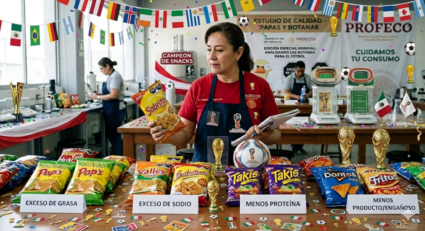 Profeco expulsa a las peores papas antes del Mundial por engañar al consumidor