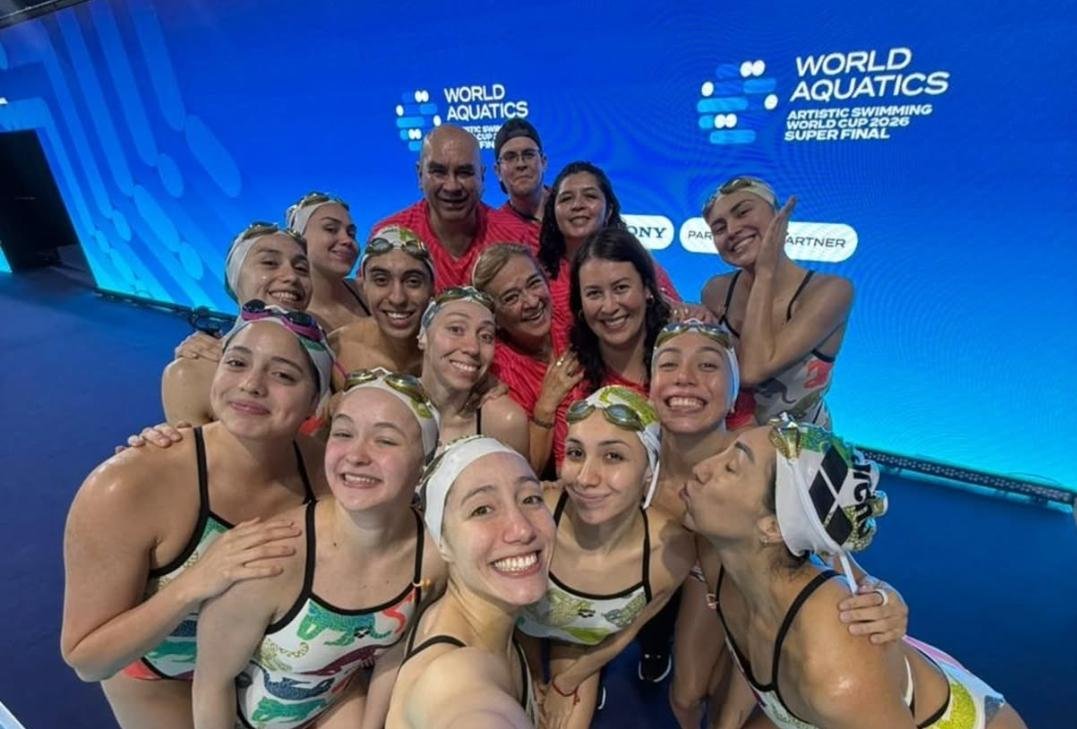 México gana bronce en la final de la Copa de Natación Artística 