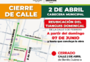 Autoridades de Zinacantepec anuncian cierre de calle 2 de Abril por obras