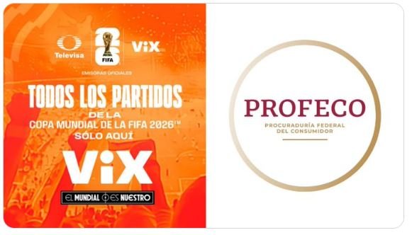 Profeco investiga a Vix por fallas en sus transmisiones de partidos mundialistas
