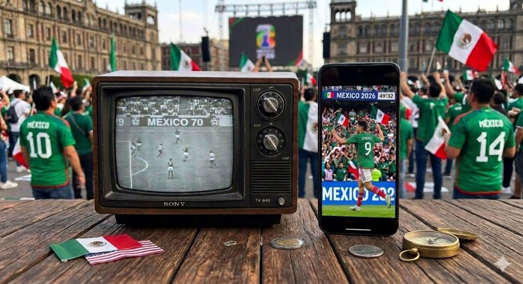 De la TV al bolsillo: 28% de la afición mexicana sigue el Mundial desde el celular
