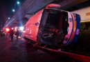 Volcadura de autobús en la México-Puebla deja como saldo 43 lesionados