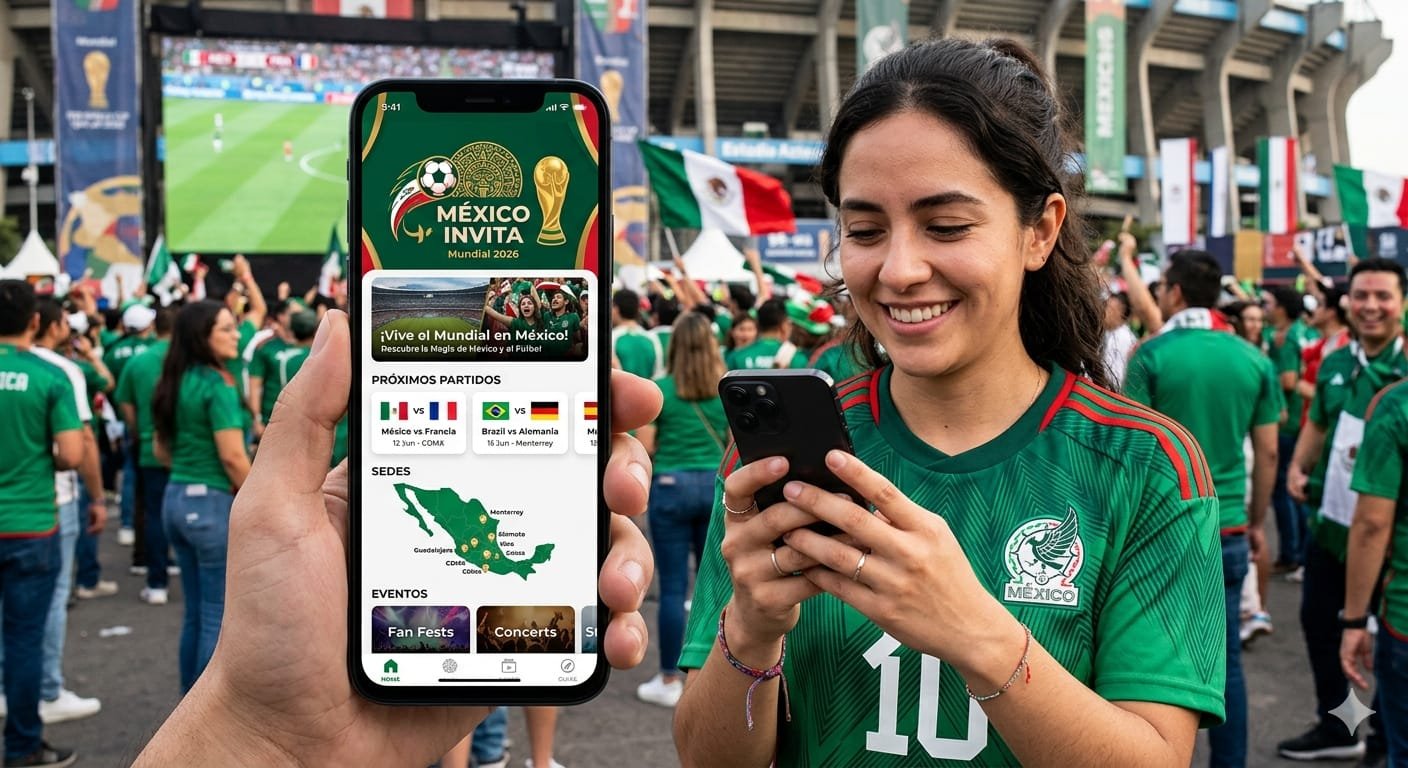 App México Invita conectará la pasión futbolera con la riqueza turística del país