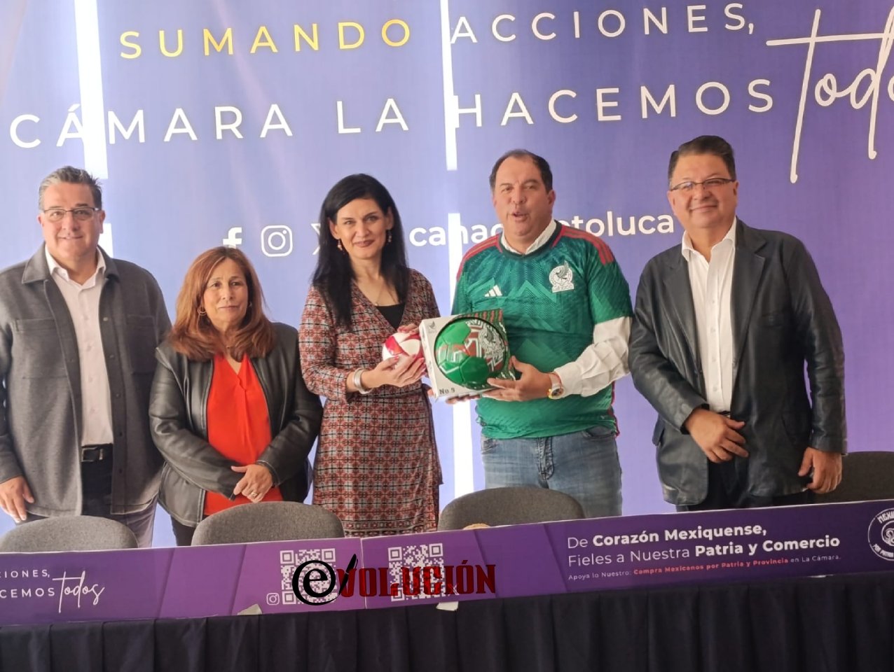 Canaco Valle de Toluca busca recaudar más de mil balones para poblaciones vulnerables