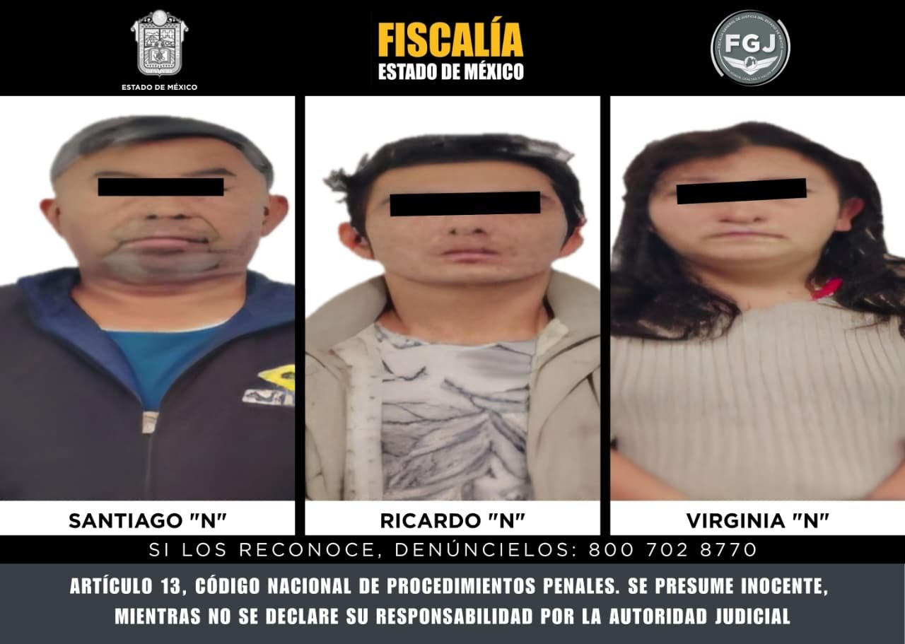 Vinculan a proceso a tres personas por secuestro de Paulina Maritza en Toluca